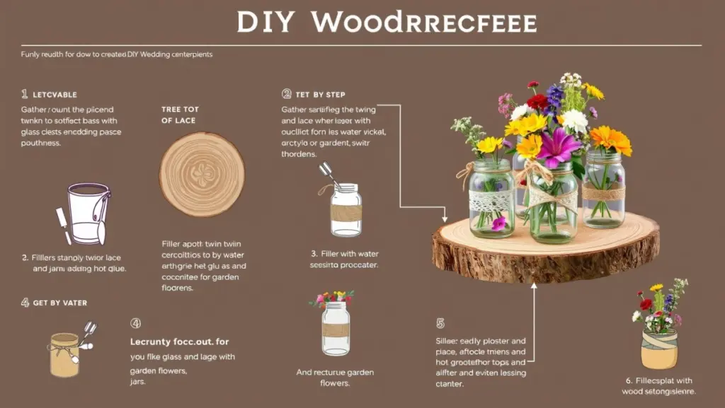 Decoração Rústica de Casamento DIY: Economize com Estilo