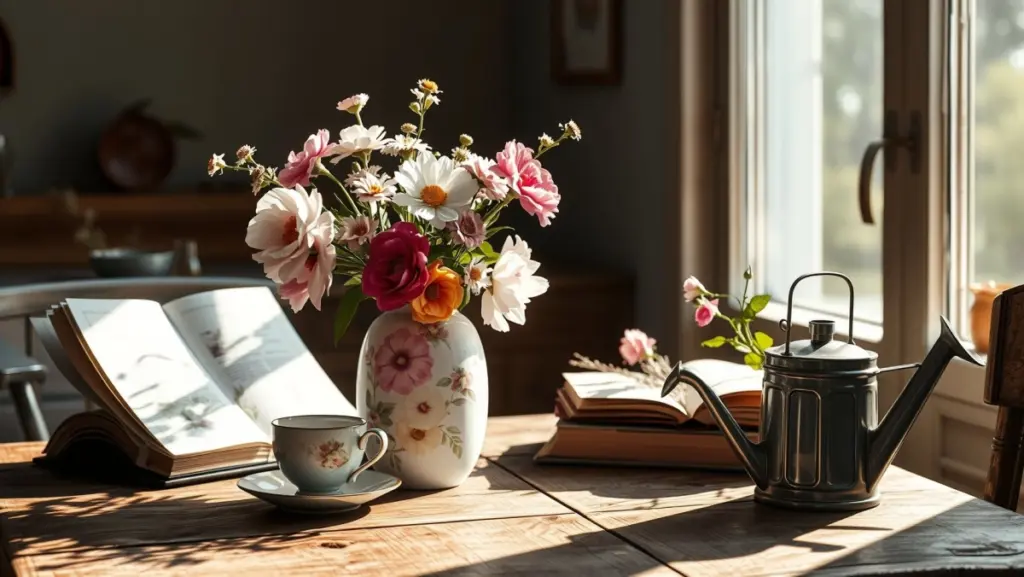 Decoupage em Vasos: Flores e Arte em Harmonia