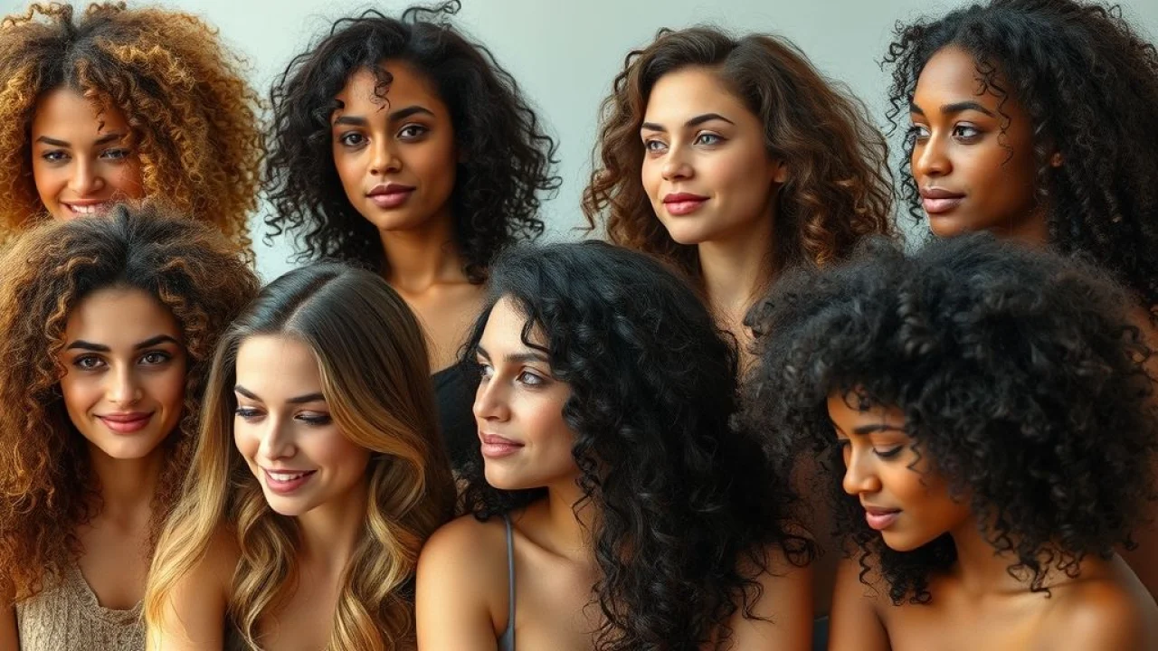 Mulheres brasileiras diversas com cabelos danificados por diferentes causas.