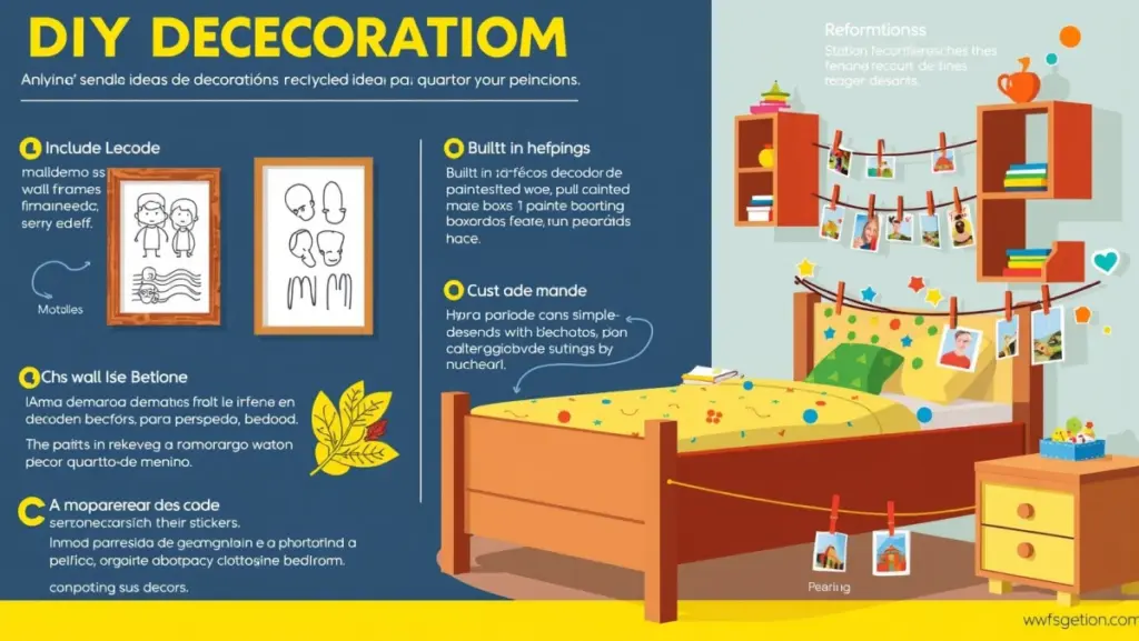 DIY no Quarto do Menino: Decoração Simples e Personalizada