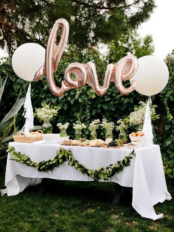 Decoração de Noivado: +83 Ideias ...