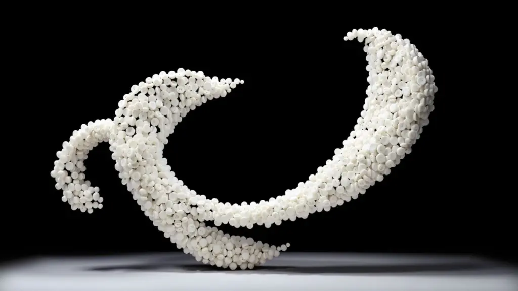 Esculturas de Botões: Arte Tridimensional Inovadora