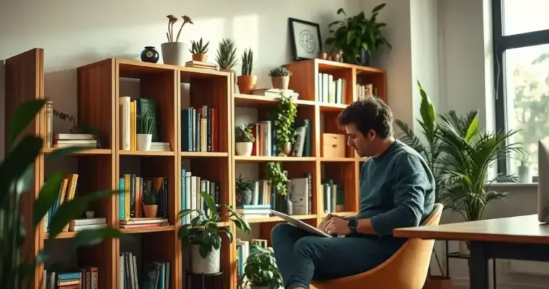 A estante para escritório perfeita para organizar o caos