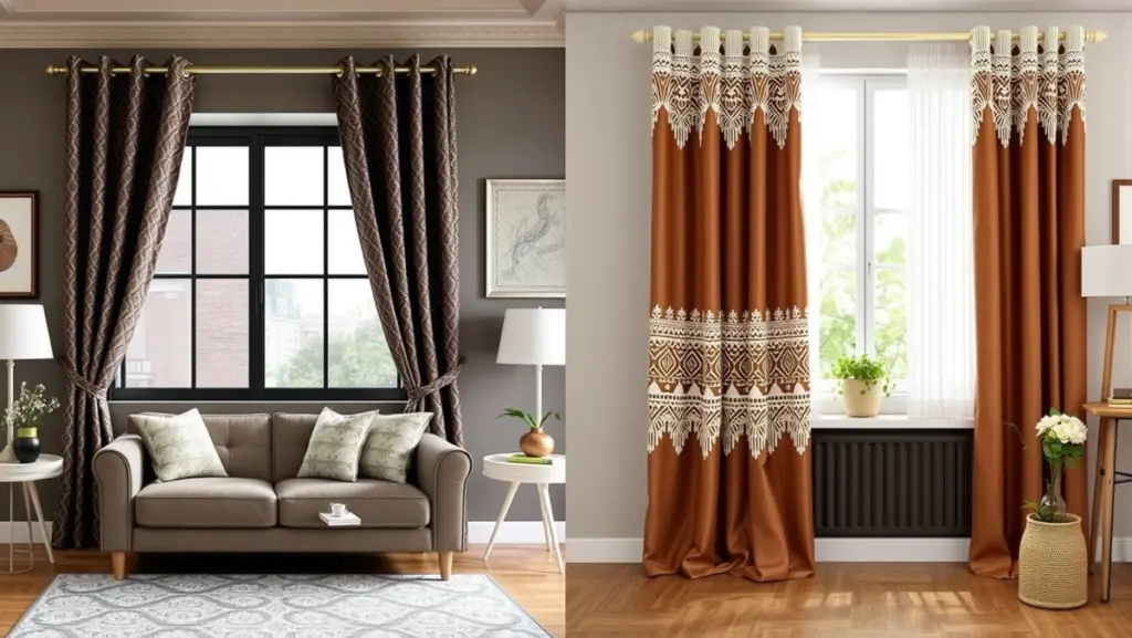 Estilos de Cortinas: Do Clássico ao Moderno para a Sala Perfeita