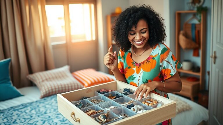 Cansada da bagunça? Descubra 5 ideias geniais para a organização de acessórios!