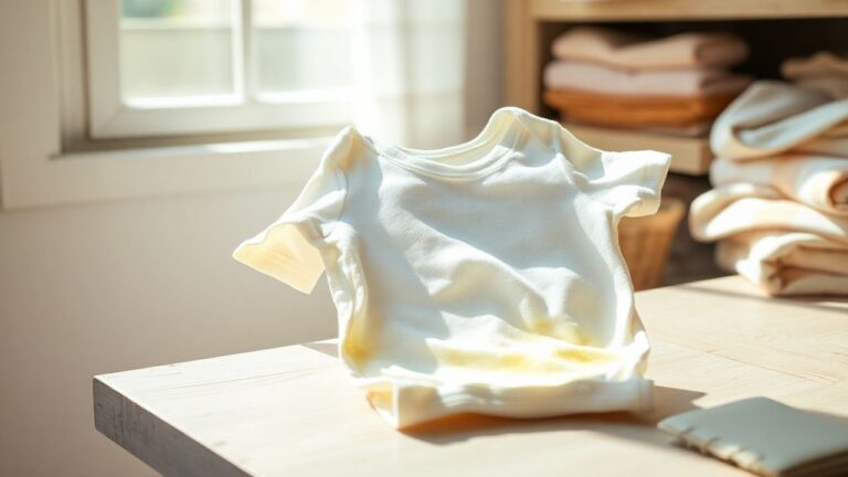 Roupa Branca de Bebê Amarelada? Como Tirar Manchas de Guardado de Forma Segura e Eficaz