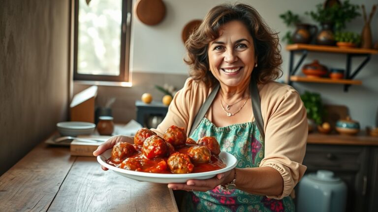 Almondegas: A receita da vovó que te salva no dia a dia!