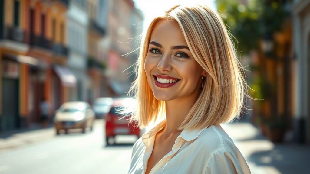 Long Bob Loiro: O Corte Queridinho Que Ilumina Seu Visual