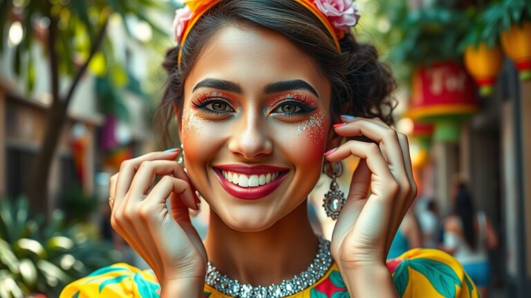 Maquiagem com Glitter para o Carnaval: Brilhe Muito!