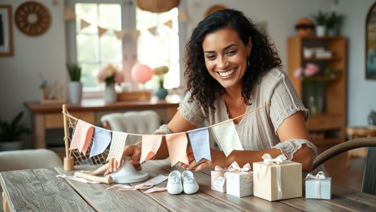 Chá de Bebê Inesquecível: Decoração e Lembrancinhas Artesanais Fofas