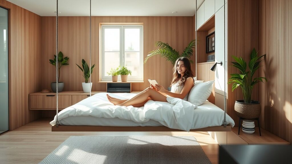 Cama Suspensa: Ganhe Espaço com Estilo e Modernidade