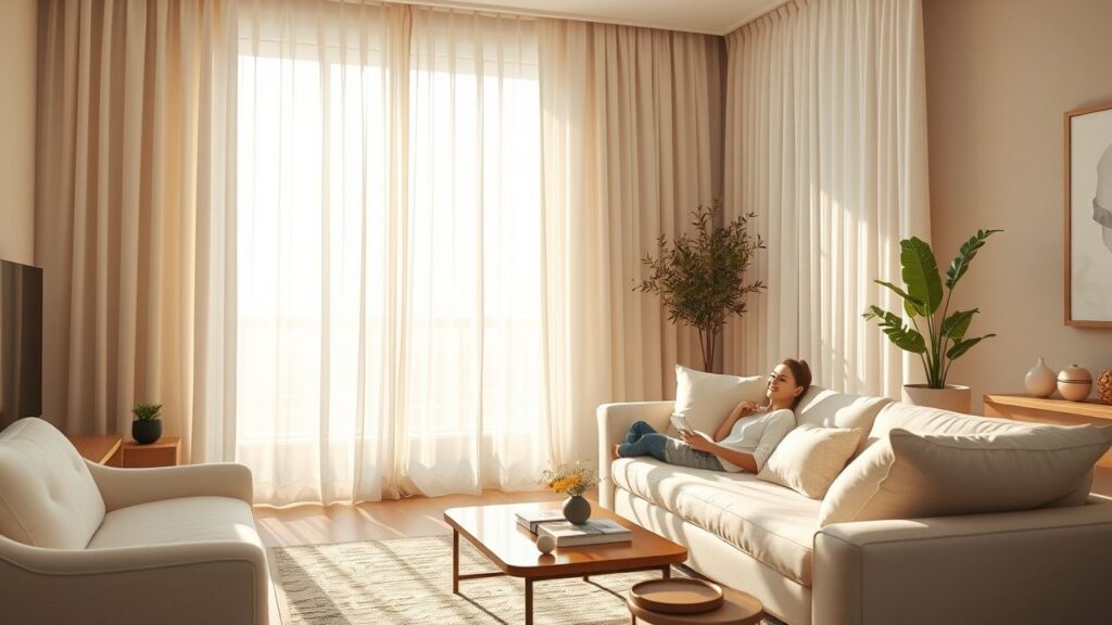 Cortina para sala: 5 tecidos que transformam o ambiente