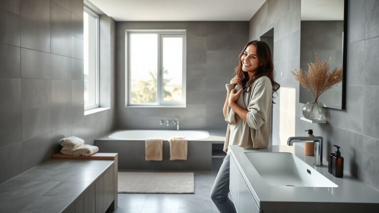 10 Ideias e Dicas de Decoração de Banheiro Cinza: A Base Neutra Para Um Refúgio Moderno