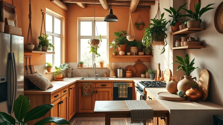 Como Decorar sua Cozinha com Estilo Boho? Dicas e Fotos para Inspirar