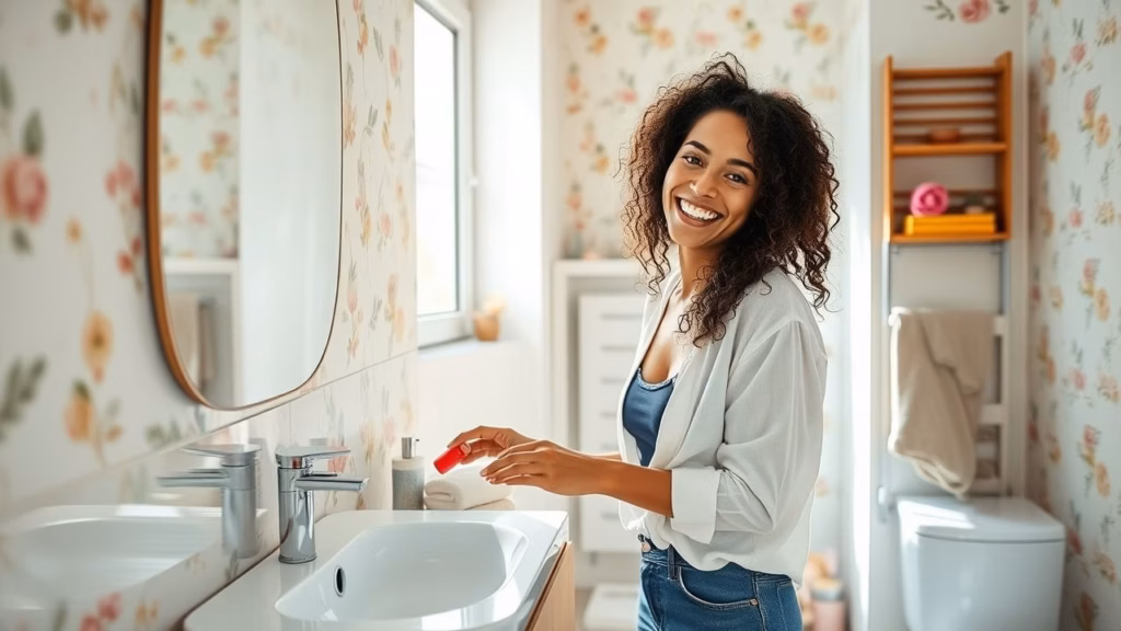 Ideias e Dicas de Decoração De Banheiro Com Papel De Parede