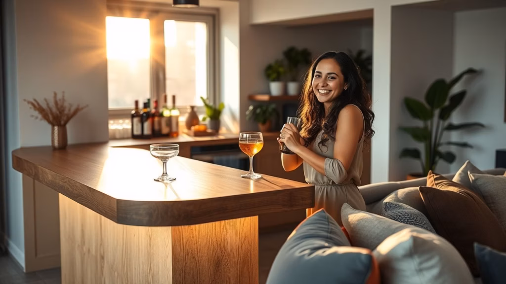 Barzinho na Sala: Inspirações Modernas Para Seu Espaço