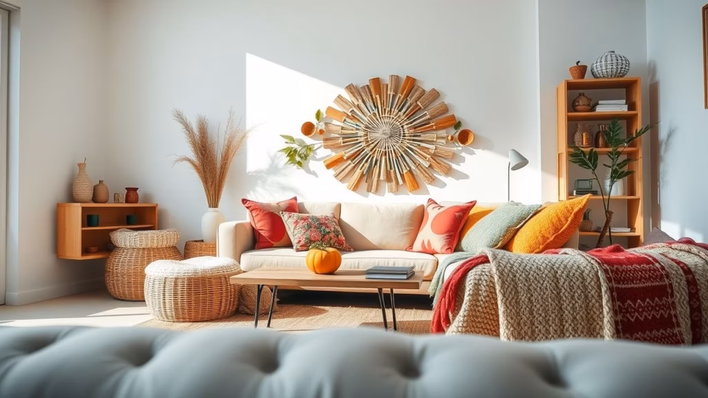 Decor de Sala em Apê Alugado: Mude Sem Gastar Muito