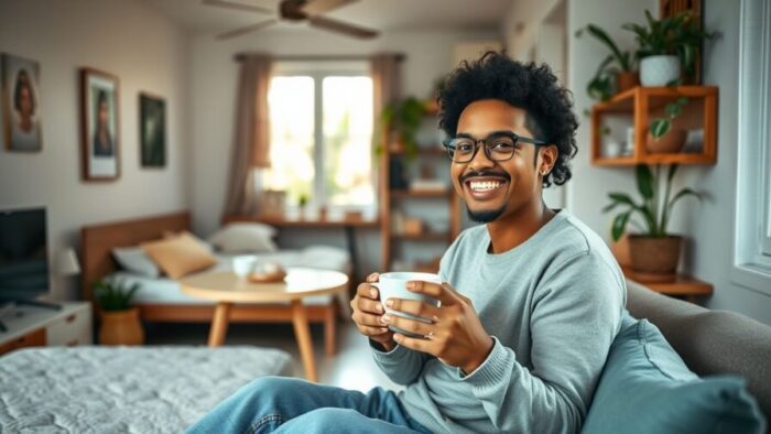 Ideias de Plantas de Casa com 1 Quarto