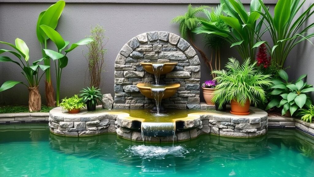 Decoração de Jardim Com Fontes: 10 Modelos Para se Apaixonar e Transformar Seu Espaço