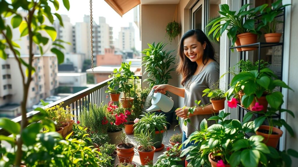 Jardinagem em Apartamentos Alugados: Soluções Práticas para um Oásis Verde