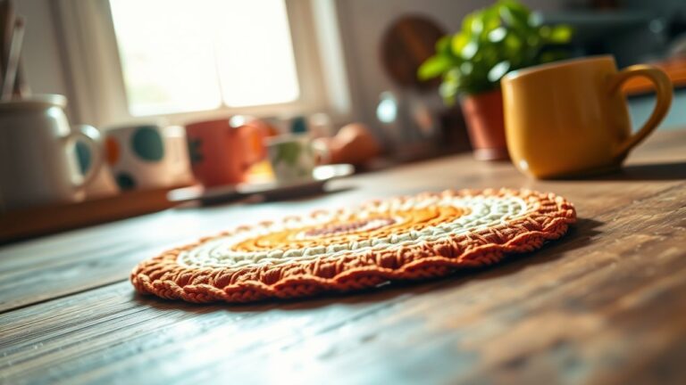 Ideias de Porta Copos de Crochê Fácil: Decore e Proteja com Estilo!