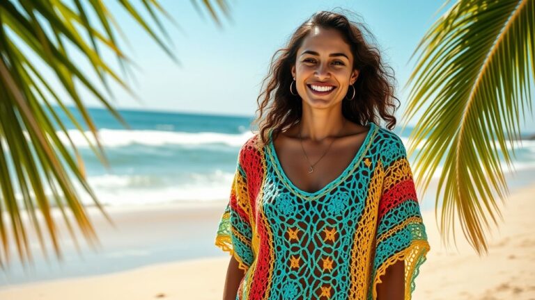 Saída de Praia de Crochê: Modelos para Você Arrasar no Verão