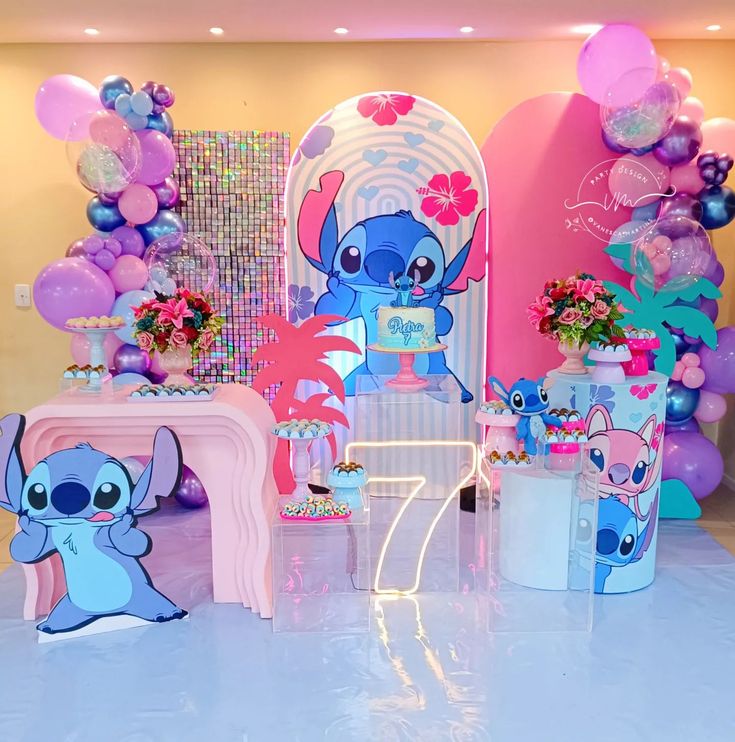 Festa com Tema Stitch e Angel – Uma ...