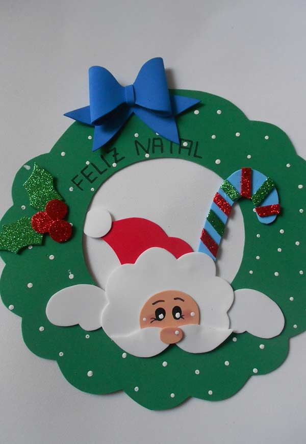 Enfeites de Natal em EVA: 60 Ideias e ...