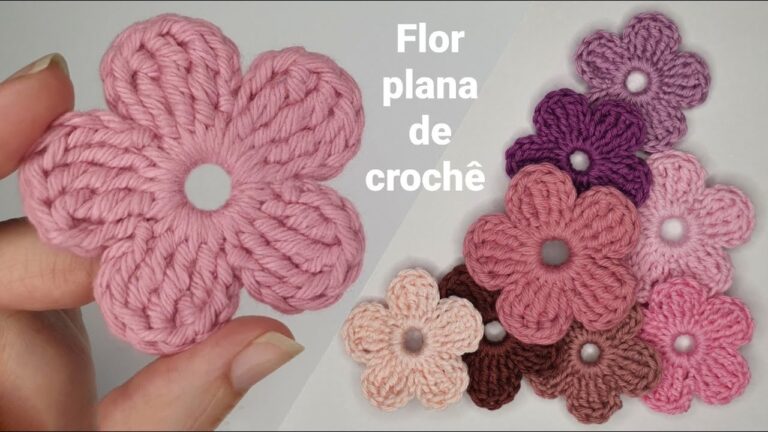 Flores de Crochê: 42 Ideias e Modelos com Passo a Passo