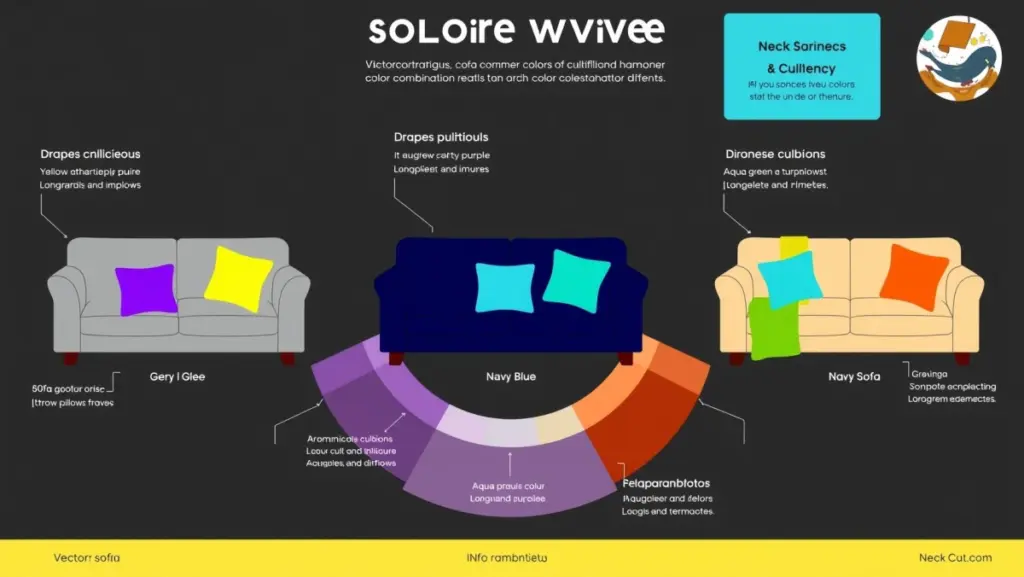 Guia de Cores: Almofadas e Mantas para Uma Sala Vibrante
