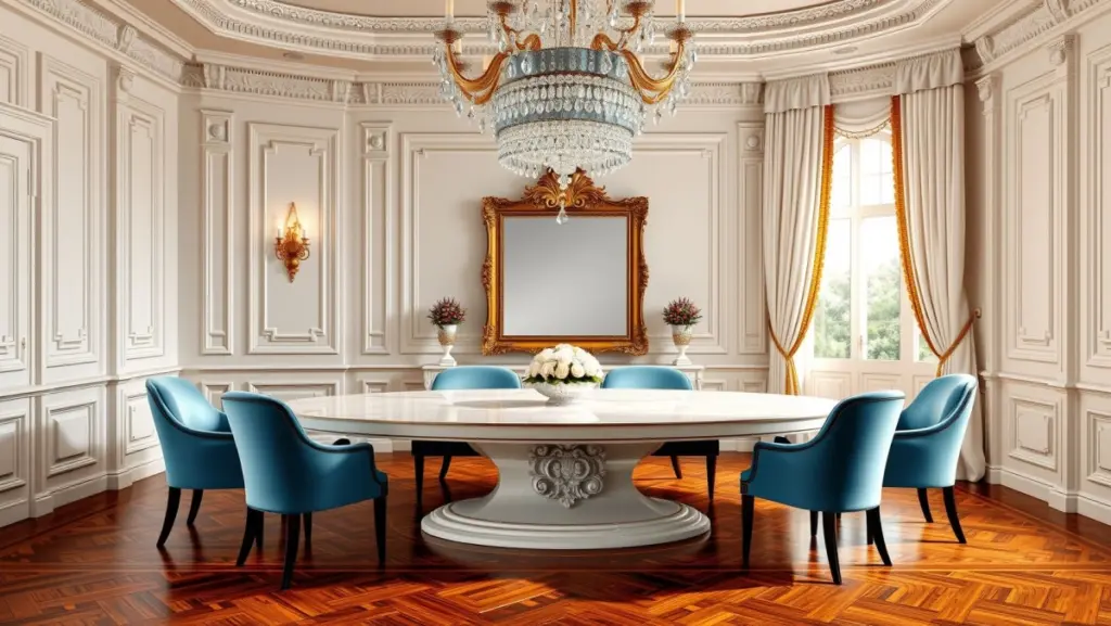 h3: Decoração com Espelho e Boiserie: Elegância e Sofisticação Clássica