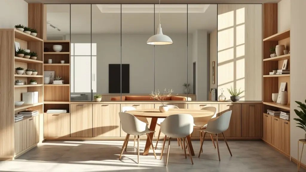 h3: Espelho com Prateleiras Integradas: Decoração Funcional e Estilosa