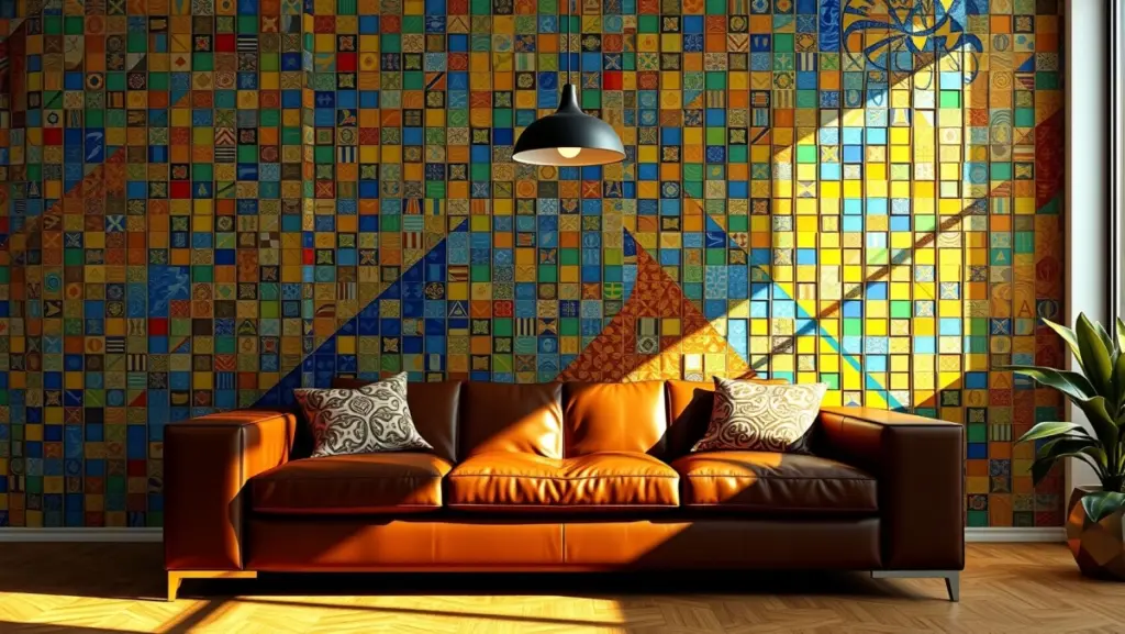 H3: Mosaicos e Azulejos Decorativos: Arte e Cor na Sua Sala H3: Mosaicos e Azulejos Decorativos: Arte e Cor na Sua Sala