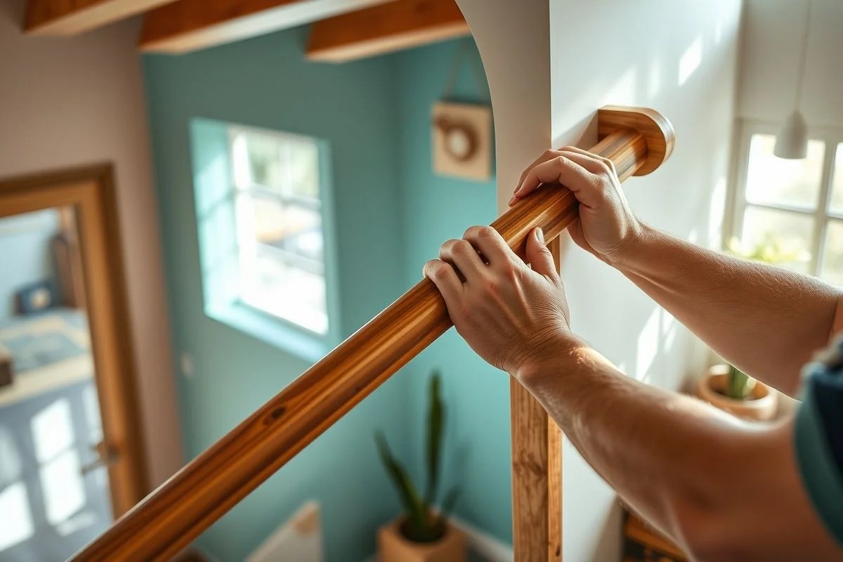 Instalando corrimão: passo a passo em casa no Brasil, projeto DIY