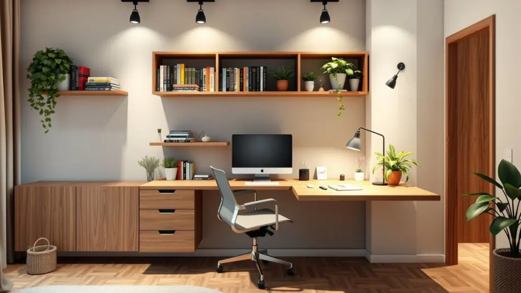 Home Office Compacto: Soluções Inteligentes para Espaços Pequenos