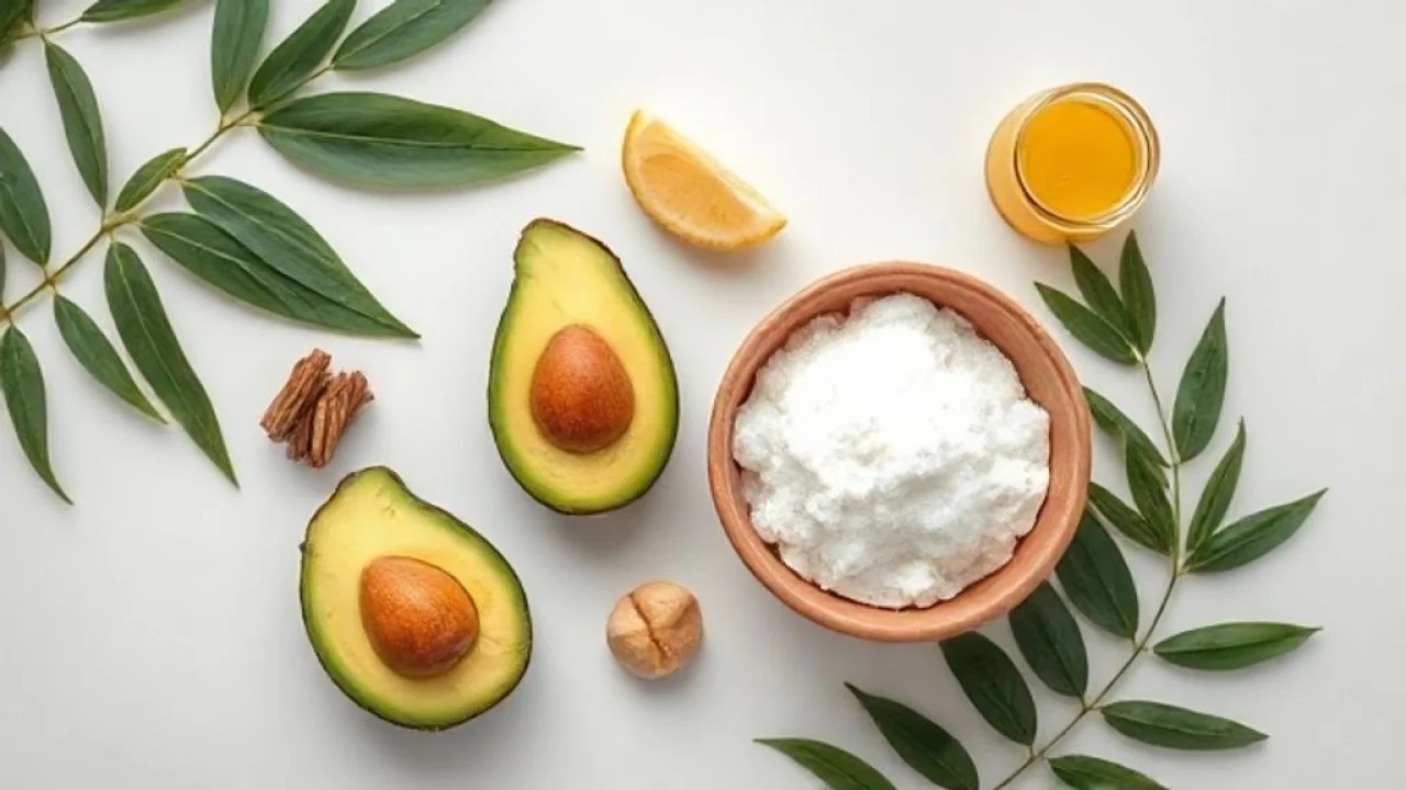 Spa em casa para hidratação: máscara de abacate, esfoliação de açúcar e mel.