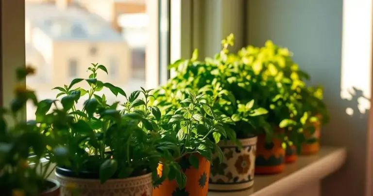 Horta em Apartamento: Cultive Seus Temperos Frescos em Casa (Guia)