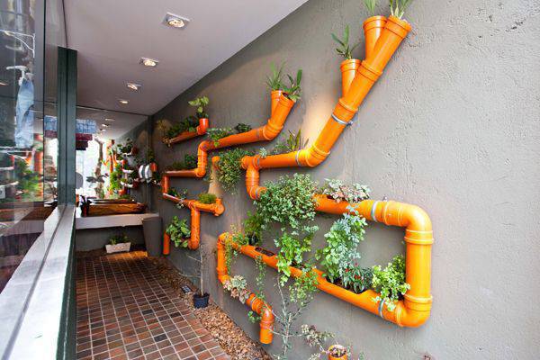horta vertical em restaurantes ...