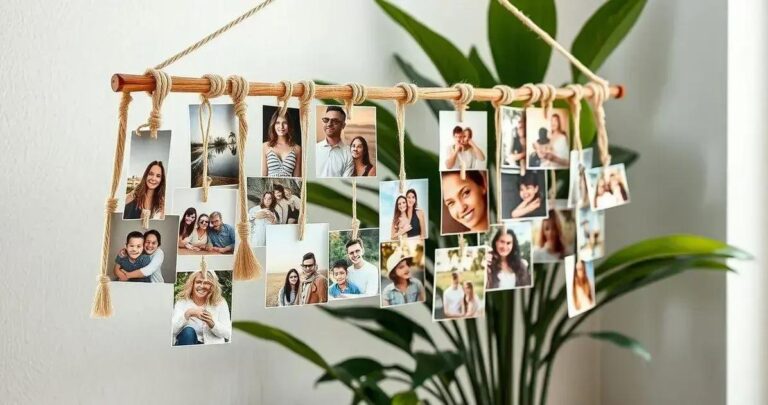 Memórias à Vista: Ideias Originais para Criar um Varal de Fotos Decorativo