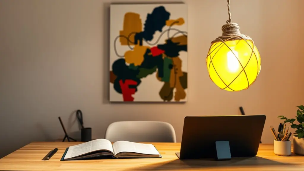 Iluminação Aconchegante: Luminárias DIY para um Ambiente Relaxante Iluminação Aconchegante: Luminárias DIY para um Ambiente Relaxante