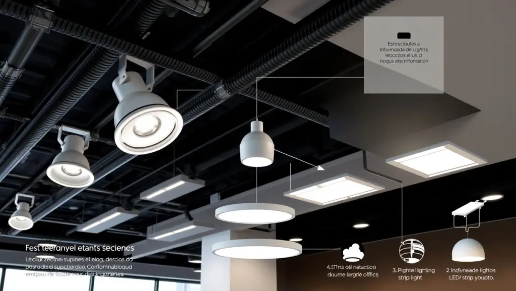 Iluminação Criativa com Eletrodutos: Design e Funcionalidade no Escritório