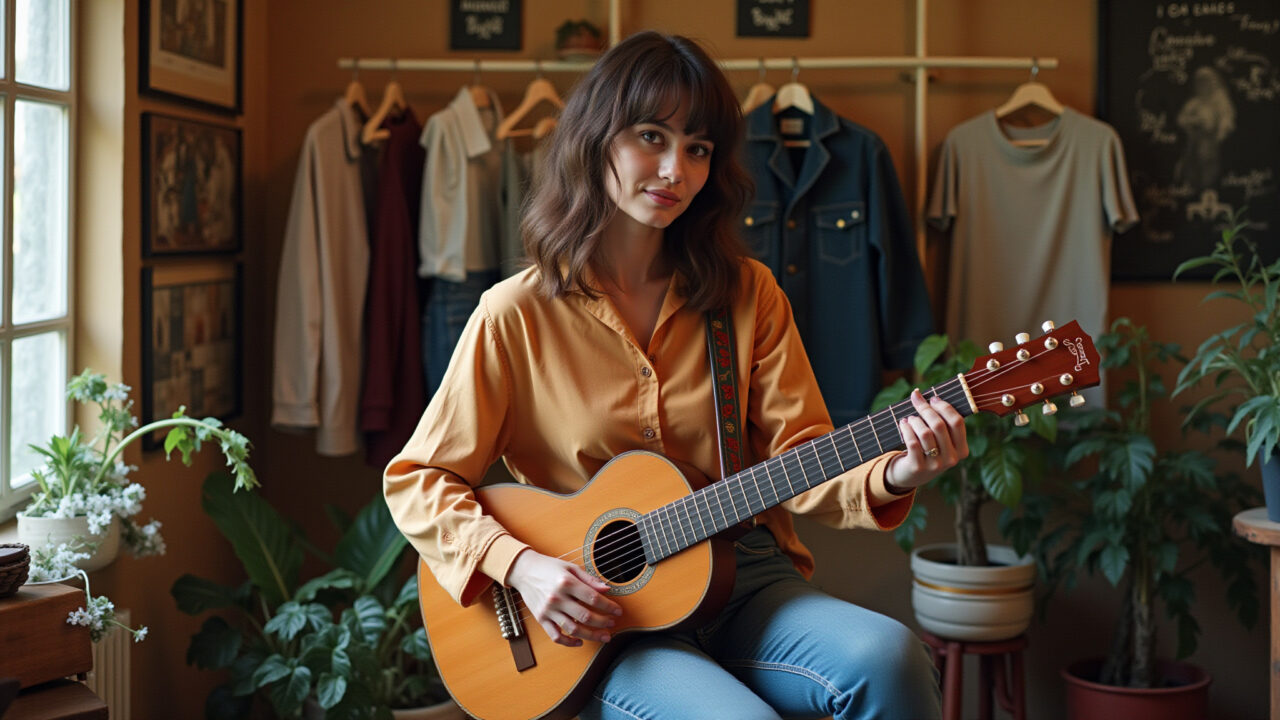 Moda sustentável indie: roupas vintage em brechó no Brasil.