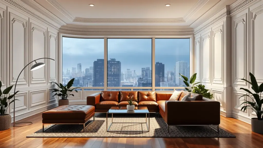 Integração de Boiseries Clássicos em Apartamentos Modernos
