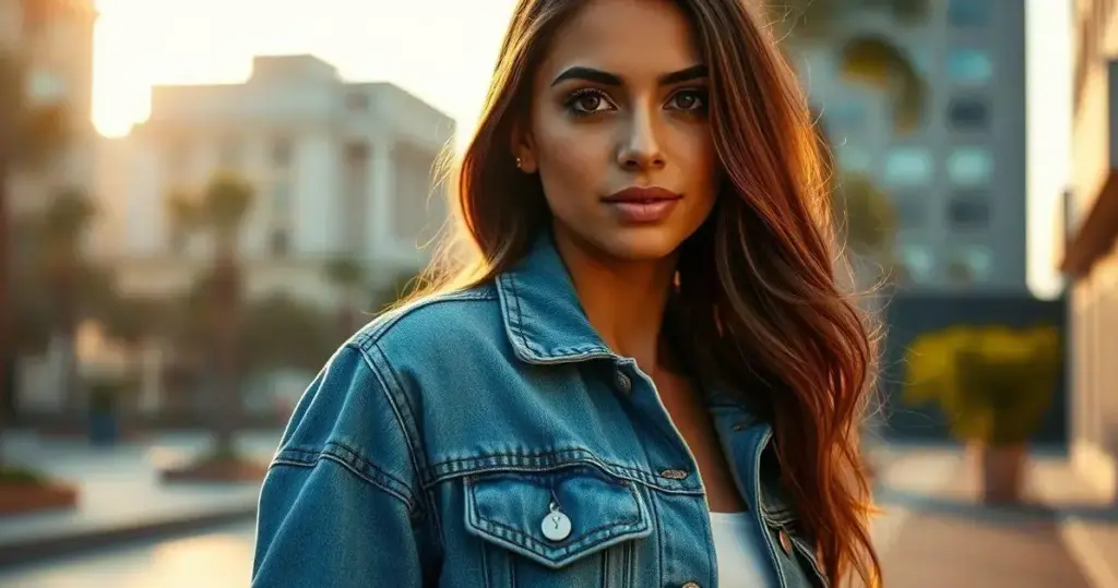 jaqueta feminina jeans