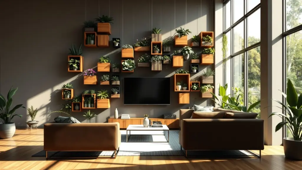 Jardim Suspenso Modular: Flexibilidade e Design