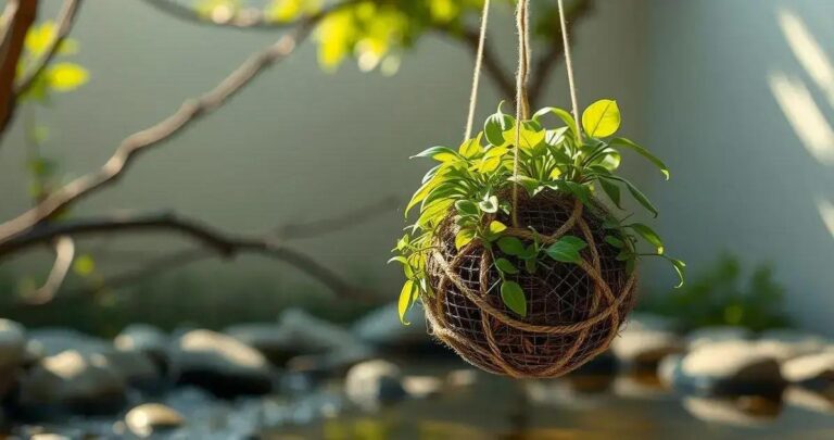 Kokedama: A Arte Suspensa Que Você Precisa Dominar (e Como Fazer!)