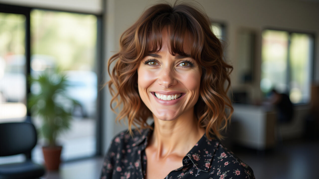 Corte em camadas para cabelo curto longo, leveza e fluidez.