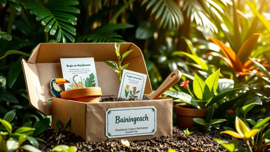 Lembrancinhas Ecológicas: Kit de Jardinagem Selva