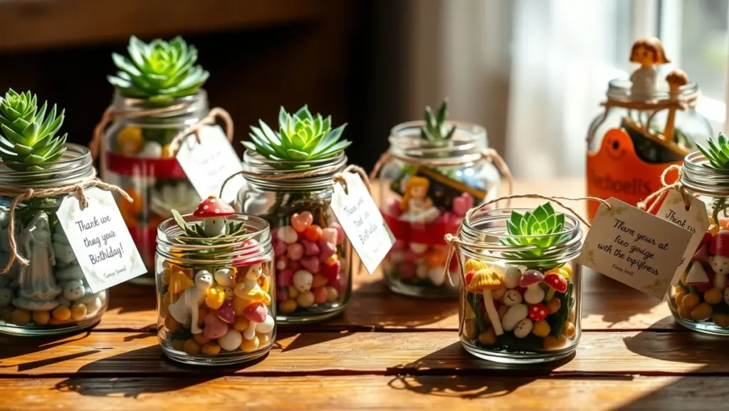 Lembrancinhas Princesas Sustentáveis: Mini Jardins Encantados