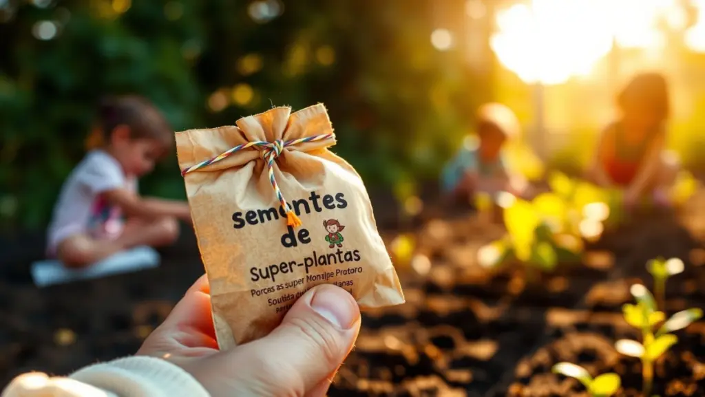 Lembrancinhas Sustentáveis: Sementes de 'Super-Plantas'